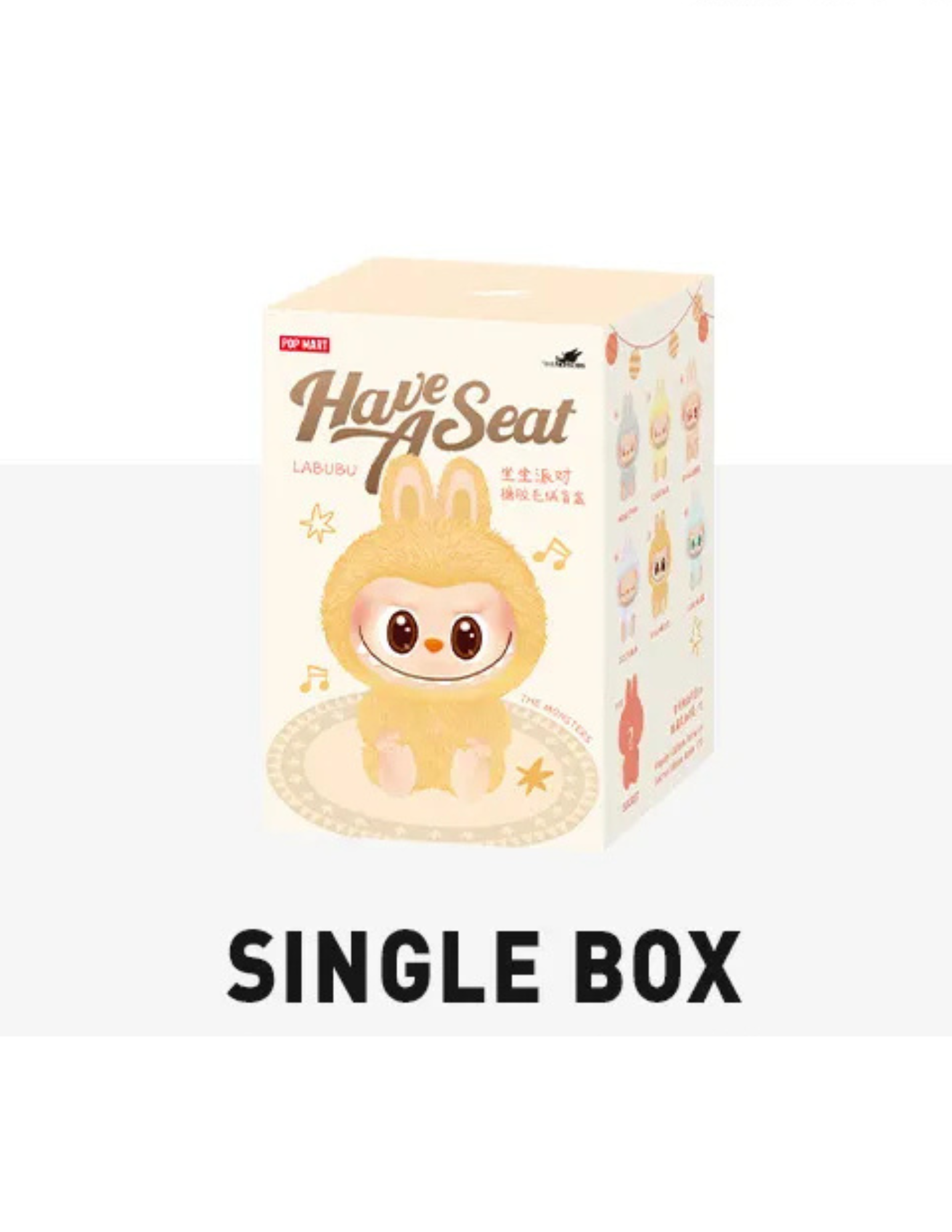 POP MART 100% Authentic Labubu The Monsters Have a Seat Series -Box Single -Box Random