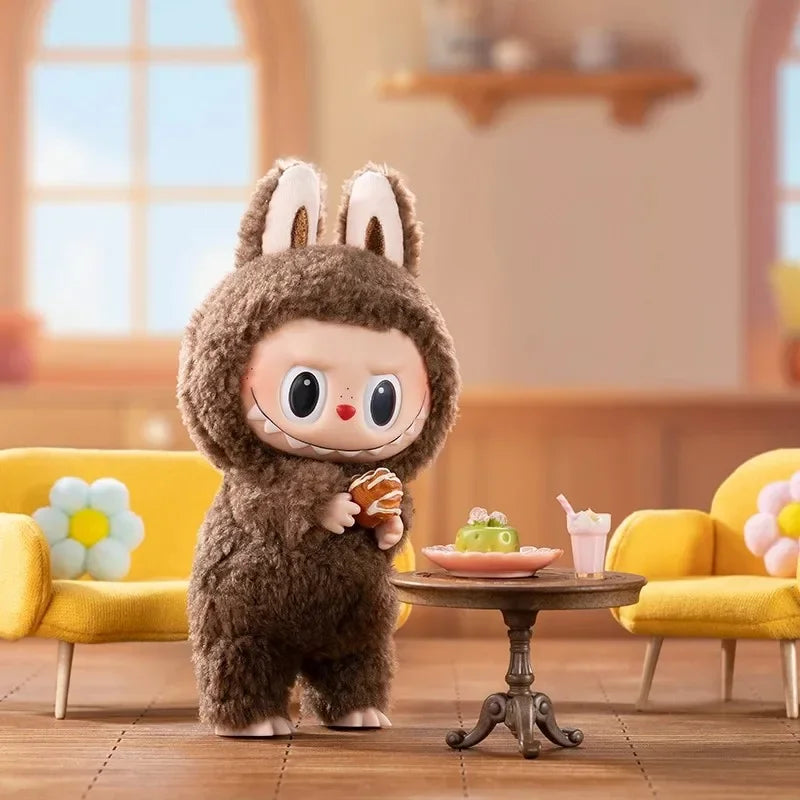 POP MART 100% Authentic Labubu The Monsters  Exciting Macaron Series -Box Single -Box Random