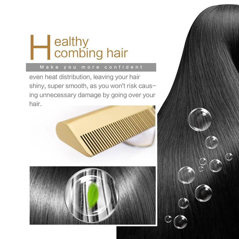 1 tool, endless styles: straighten, curl and blow dry with this comb! - ALPHA SHOP