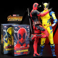 ORIGINAL  Deadpool Wolverine Movie Deadpool 3 Film Version 7inches Action Figure Figurine Gifts Kids Toys, Marvel Legends