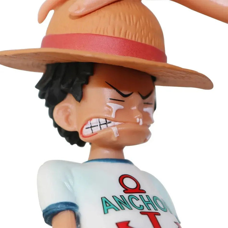 18cm One Piece Luffy Action Figures Model Toys Pvc Monkey D. Luffy Figures One Piece Anime Statue Model Ornamen Birthday Gifts - ALPHA SHOP