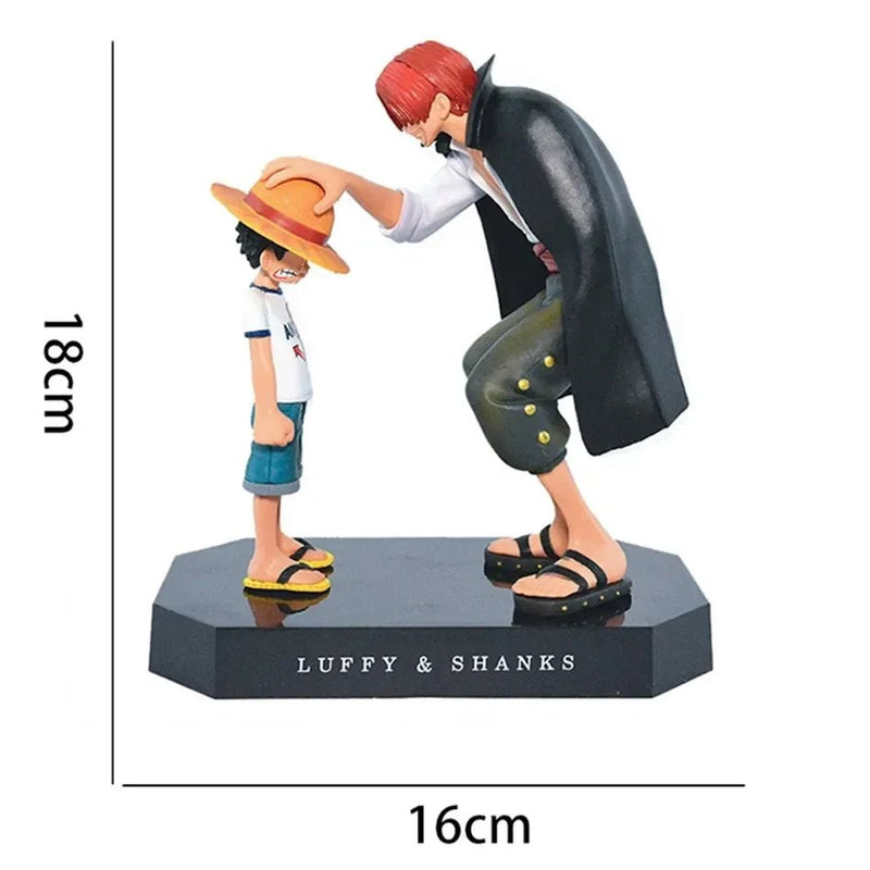 18cm One Piece Luffy Action Figures Model Toys Pvc Monkey D. Luffy Figures One Piece Anime Statue Model Ornamen Birthday Gifts - ALPHA SHOP