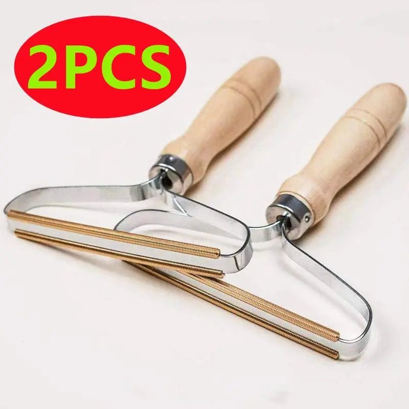 2PCS Portable Pet Hair Remover Brush: Manual Lint Roller - ALPHA SHOP