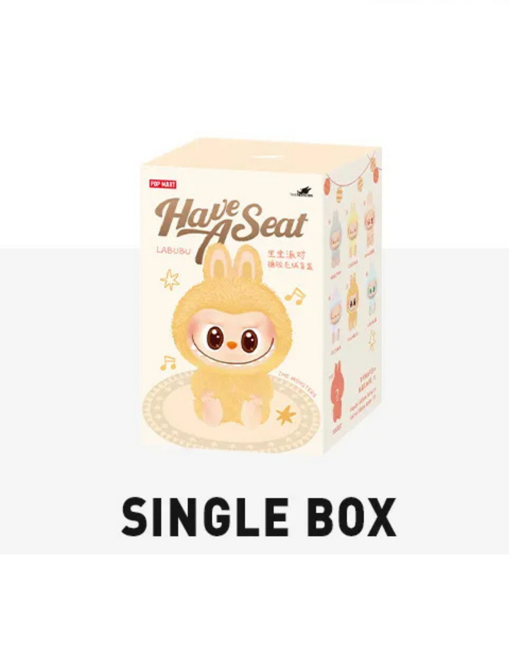 POP MART 100% Authentic Labubu The Monsters Have a Seat Series -Box Single -Box Random