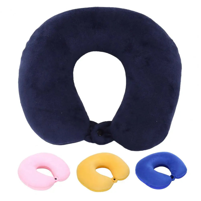 U Shaped Travel Pillow Particles Microbeads Neck Car Plane Pillows Soft Cushion Home Outdoor Textile Stock Home & GardenPillow