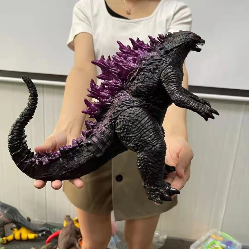 24cm Godzilla King of Monsters Runaway Mechanical Red lotus Planet Godzilla Action Figure Collection Model Toy Kid Birthday Gift