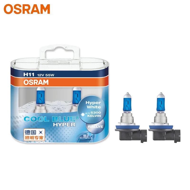 OSRAM Halogen Headlight Car Light Bulb (2 Pieces)