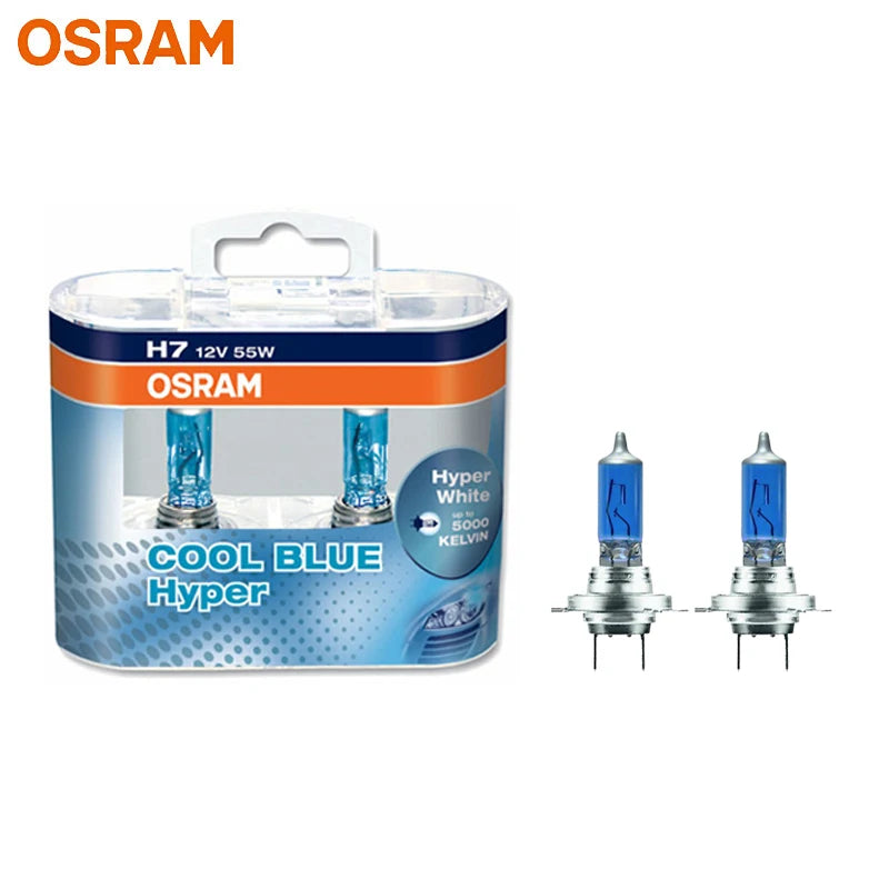 OSRAM Halogen Headlight Car Light Bulb (2 Pieces)