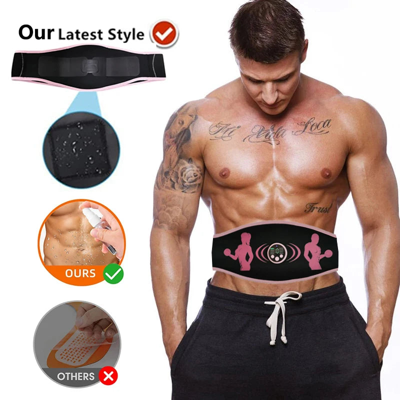 Tone Your Abdomen at Home: Abdominal Training Belts with EMS (Electrical Muscle Stimulation)