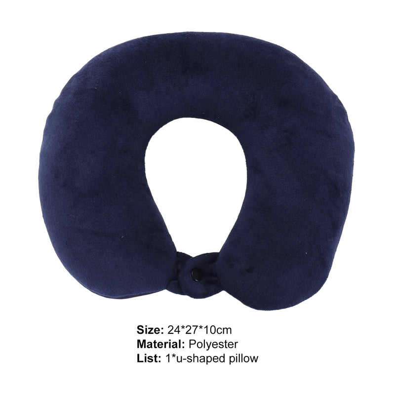 U Shaped Travel Pillow Particles Microbeads Neck Car Plane Pillows Soft Cushion Home Outdoor Textile Stock Home & GardenPillow