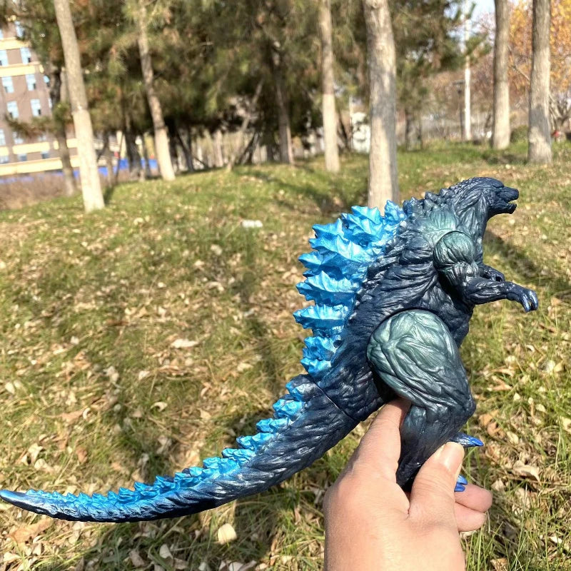 24cm Godzilla King of Monsters Runaway Mechanical Red lotus Planet Godzilla Action Figure Collection Model Toy Kid Birthday Gift