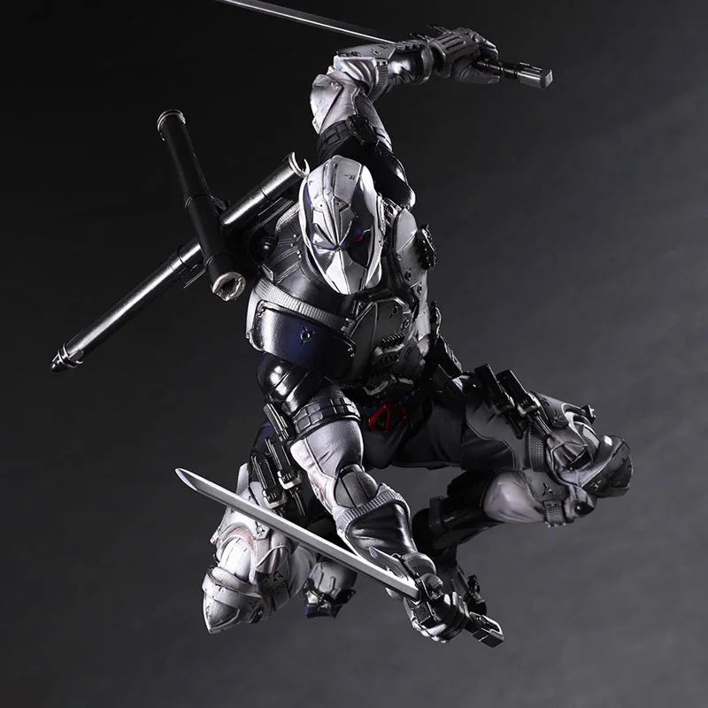 26cm Deadpool Gray Red X-Men Modified Deadpool  Action movie Peripheral PlayArts Figure Craft Collection Model Toy