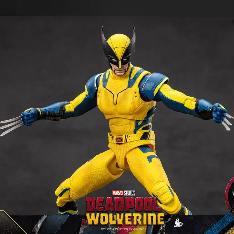 ORIGINAL  Deadpool Wolverine Movie Deadpool 3 Film Version 7inches Action Figure Figurine Gifts Kids Toys, Marvel Legends