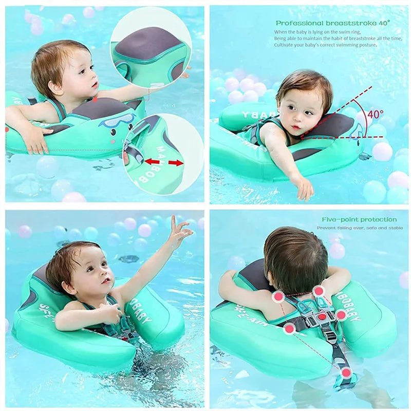 Safe & Fun in the Sun: Non-Inflatable Baby Swimming Float Seat