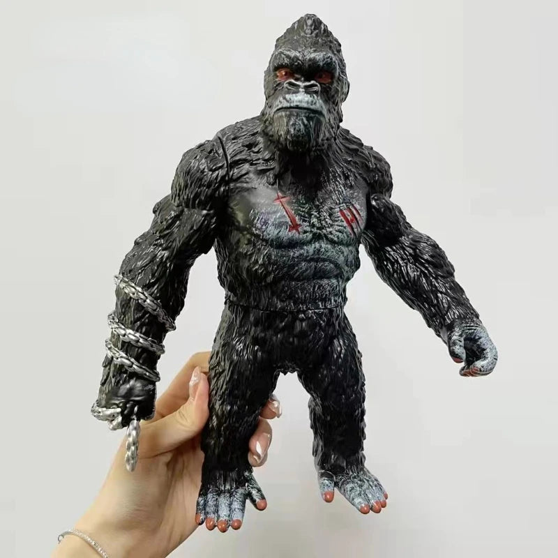 24cm Godzilla King of Monsters Runaway Mechanical Red lotus Planet Godzilla Action Figure Collection Model Toy Kid Birthday Gift