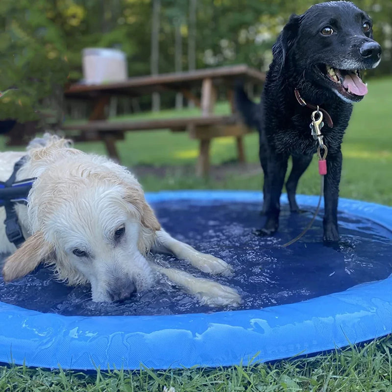 Summer Pet Swimming Pool Inflatable Water Sprinkler Pad.