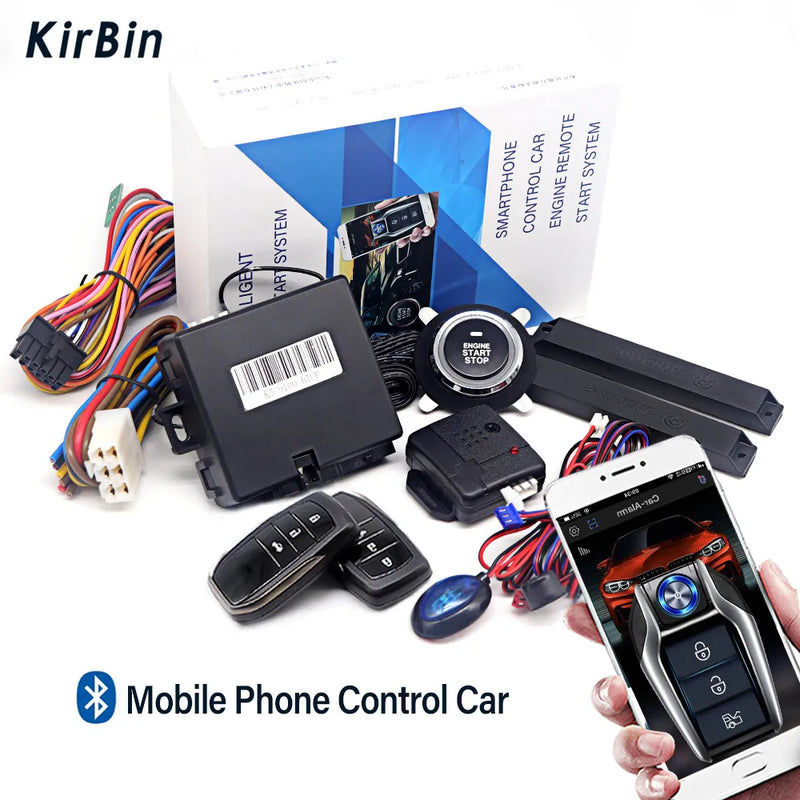 Universal Car Alarm and Auto Start/Stop System