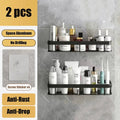 Bathroom and Kitchen Storage Organizer: Aluminum Alloy Shelf - ALPHA SHOP