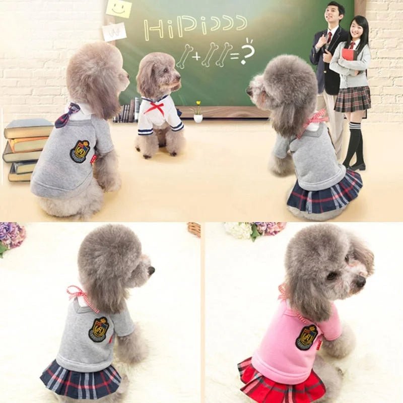 Couple Pet Dog Uniform Clothes: Small to Medium Dogs - ALPHA SHOP