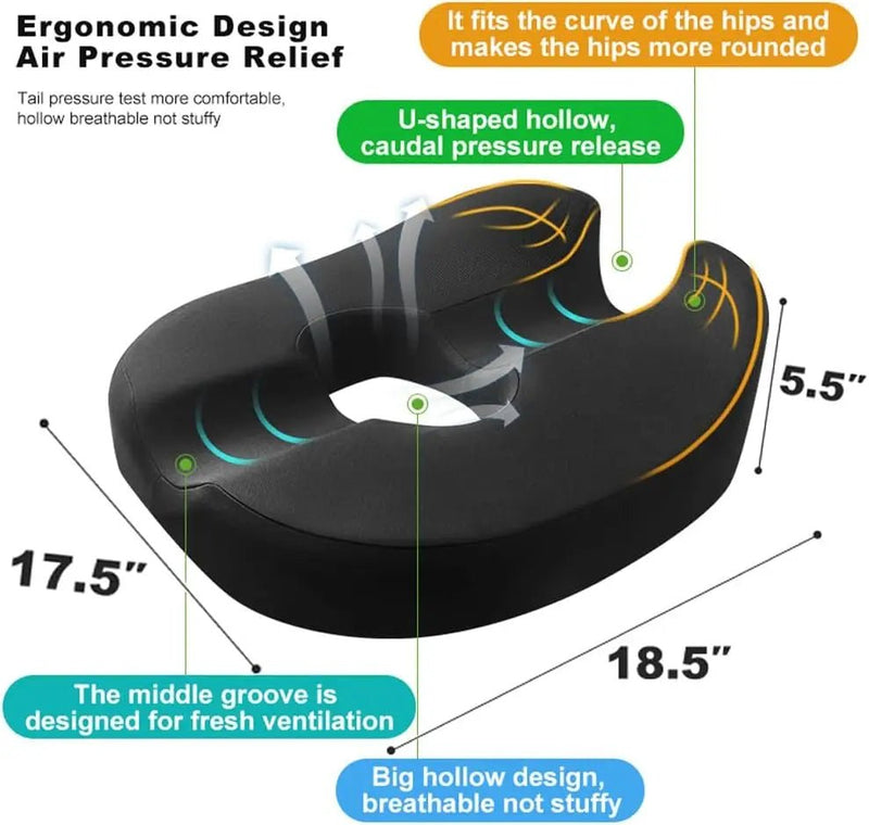 Donut Pillow Coccyx Seat - ALPHA SHOP