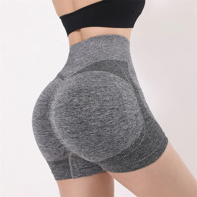 Empowering Your Every Move: High - Waisted Yoga Shorts for Ultimate Comfort & Confidence - ALPHA SHOP