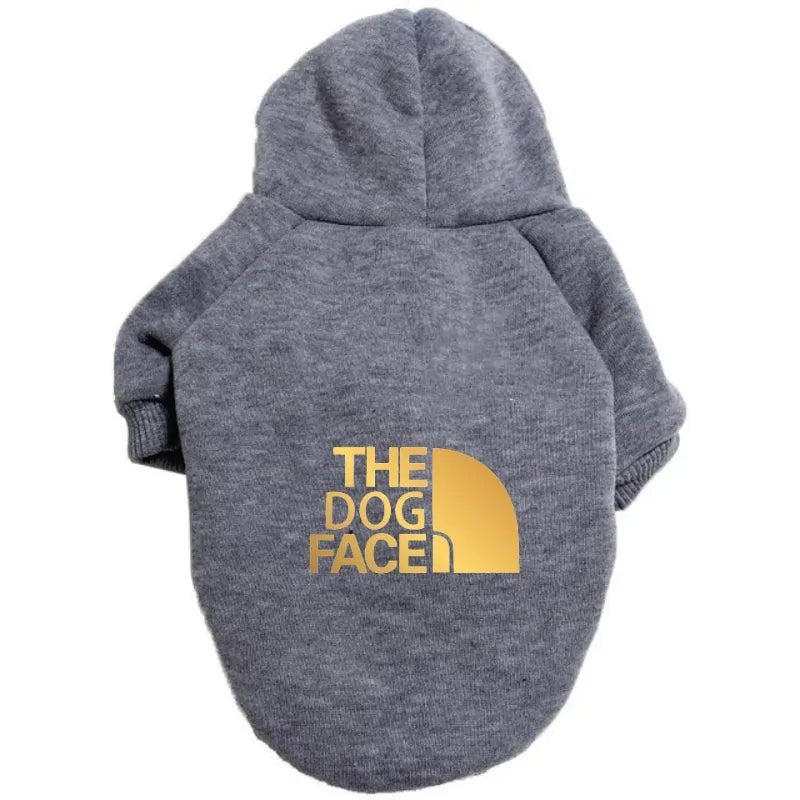 fashion large dog outfits cool clothes autumn winter puppy letter printed hoodies accesorios puppy jumper designer - ALPHA SHOP