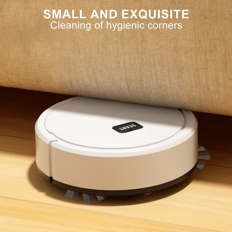 Fully Automatic Sweeping Robot Sweep Vacuum Cleaner Mopping The Floor Mini Cleaner Home Use Lazybones Intelligent 3 In1 Sweeper - ALPHA SHOP